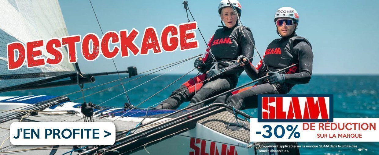 Réduction -30% sur tous les articles SLAM en stock